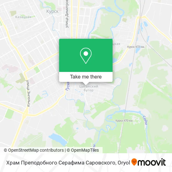 Храм Преподобного Серафима Саровского map