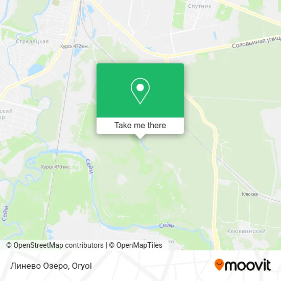 Линево Озеро map
