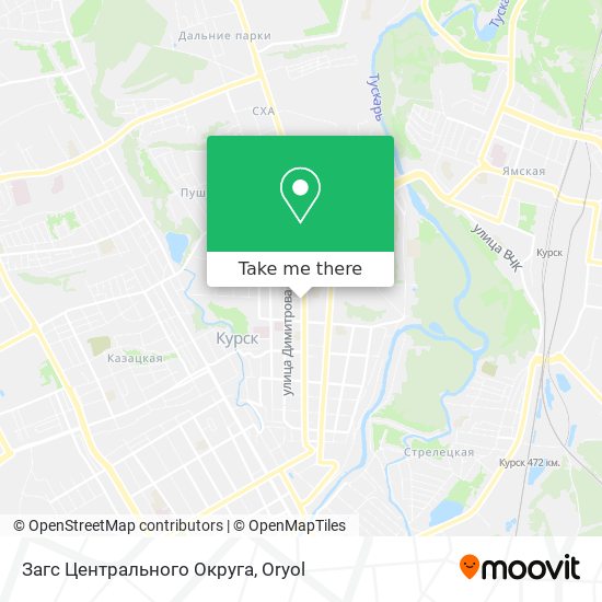 Загс Центрального Округа map