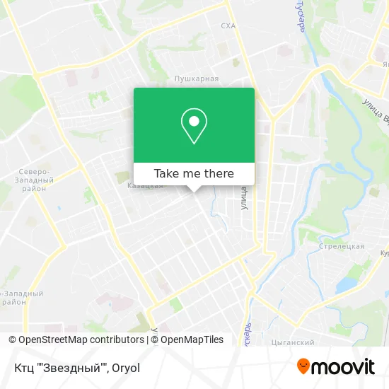 Ктц ""Звездный"" map