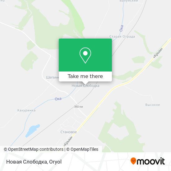 Новая Слободка map