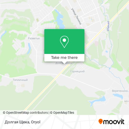 Долгая Щека map