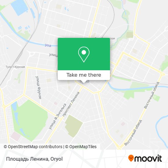 Площадь Ленина map