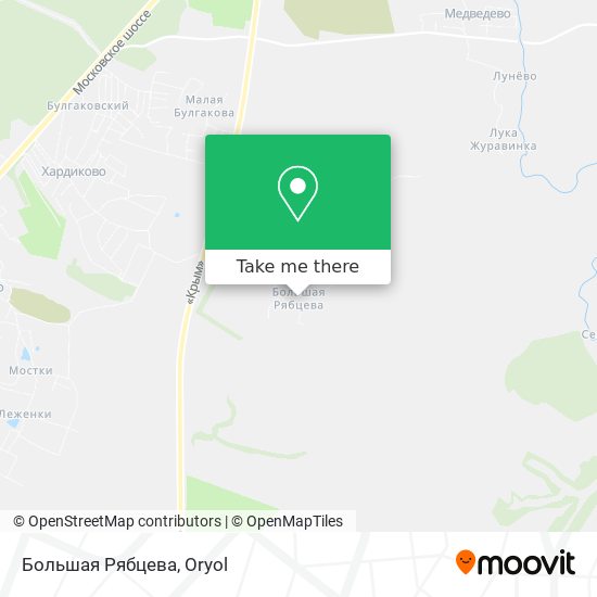 Большая Рябцева map