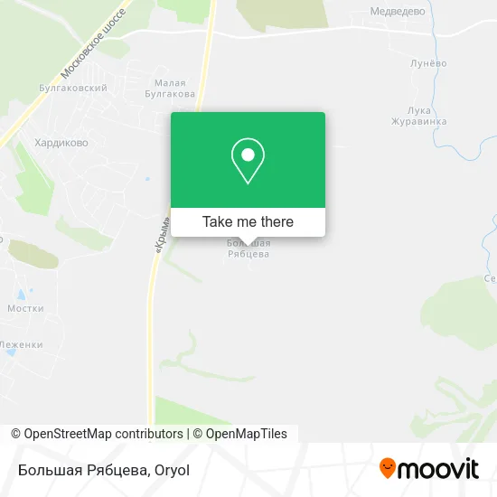 Большая Рябцева map