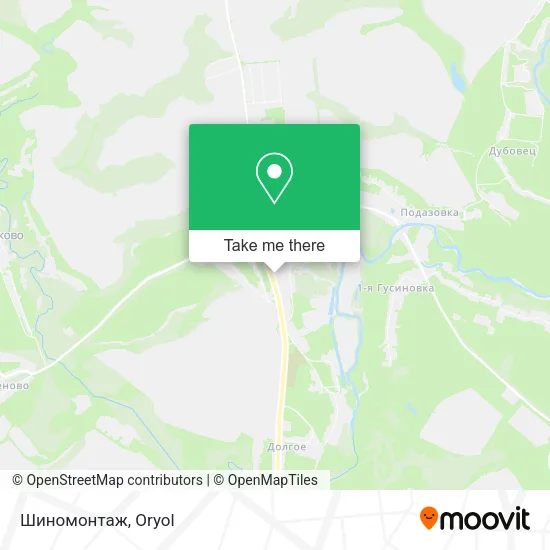 Шиномонтаж map