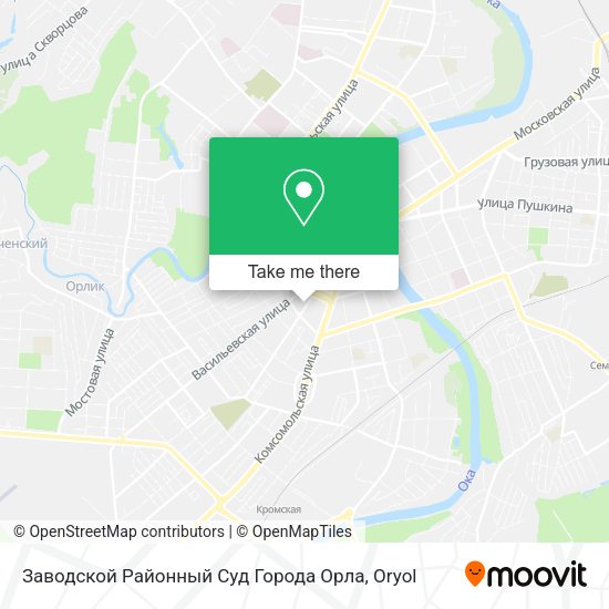 Заводской Районный Суд Города Орла map