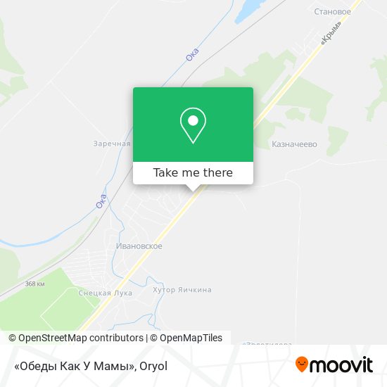 «Обеды Как У Мамы» map