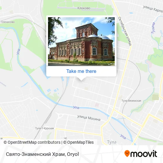 Свято-Знаменский Храм map