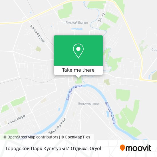 Городской Парк Культуры И Отдыха map