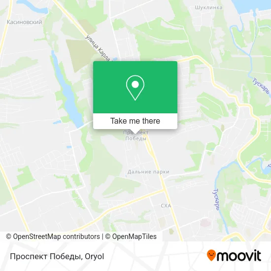 Проспект Победы map