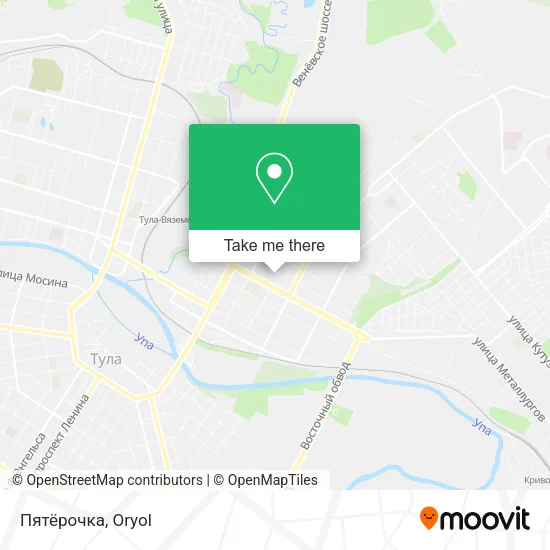 Пятёрочка map