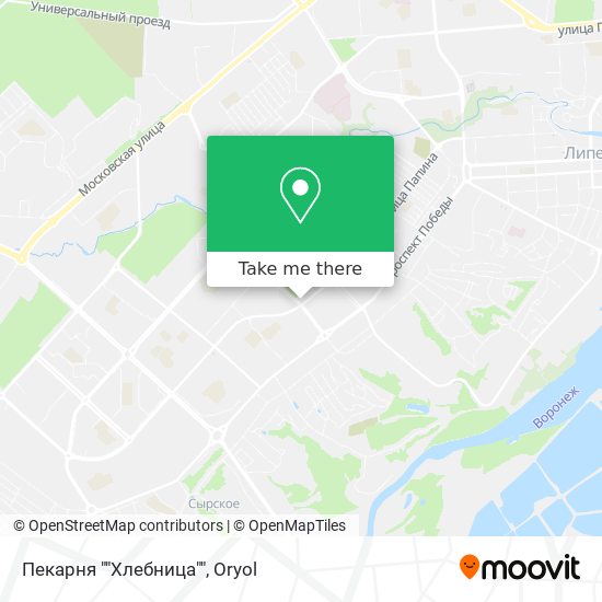 Пекарня ""Хлебница"" map