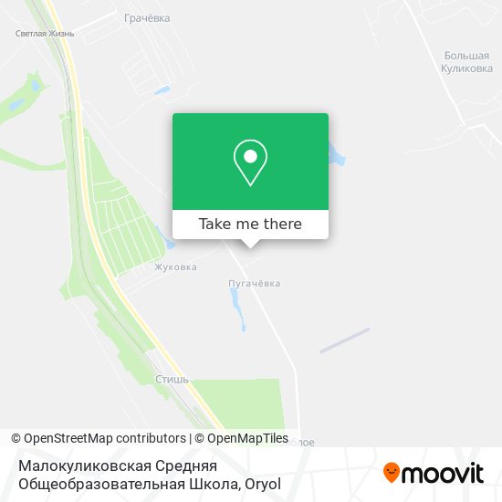 Малокуликовская Средняя Общеобразовательная Школа map