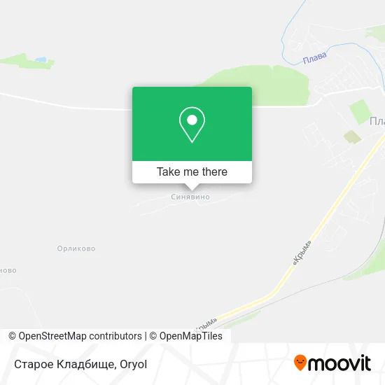 Старое Кладбище map