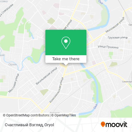 Счастливый Взгляд map