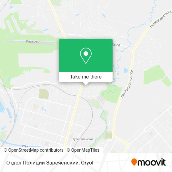 Отдел Полиции Зареченский map