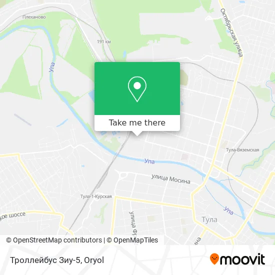 Троллейбус Зиу-5 map