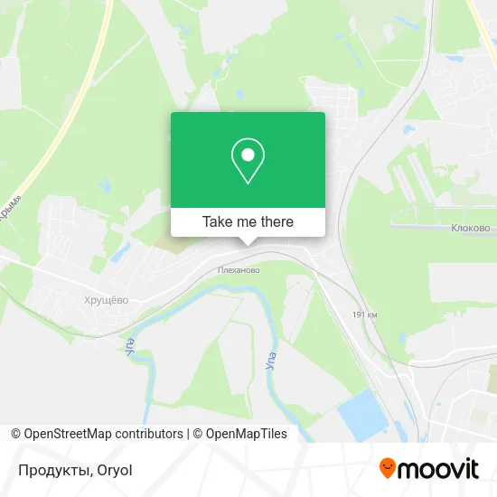 Продукты map