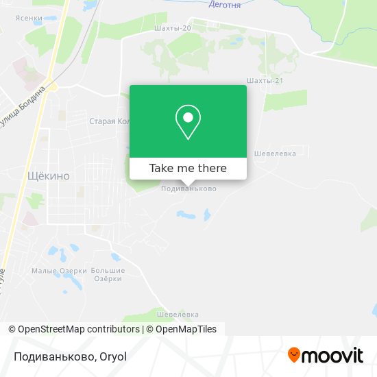 Подиваньково map