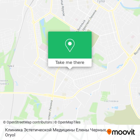 Клиника Эстетической Медицины Елены Черных map