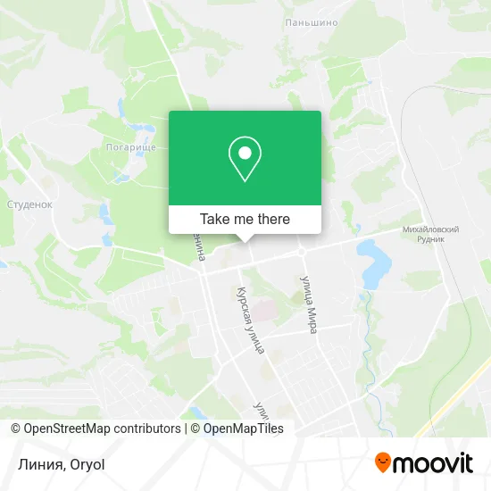 Линия map
