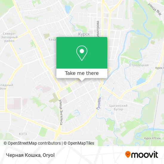 Черная Кошка map