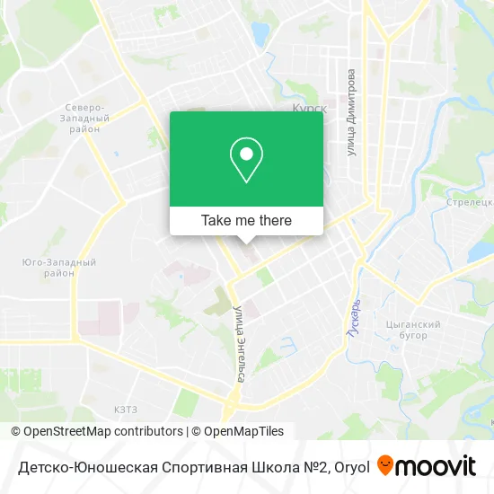 Детско-Юношеская Спортивная Школа №2 map