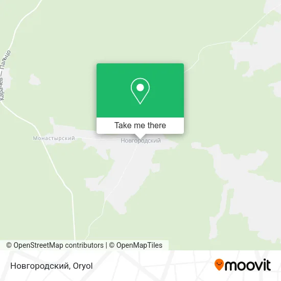 Новгородский map