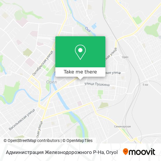 Администрация Железнодорожного Р-На map
