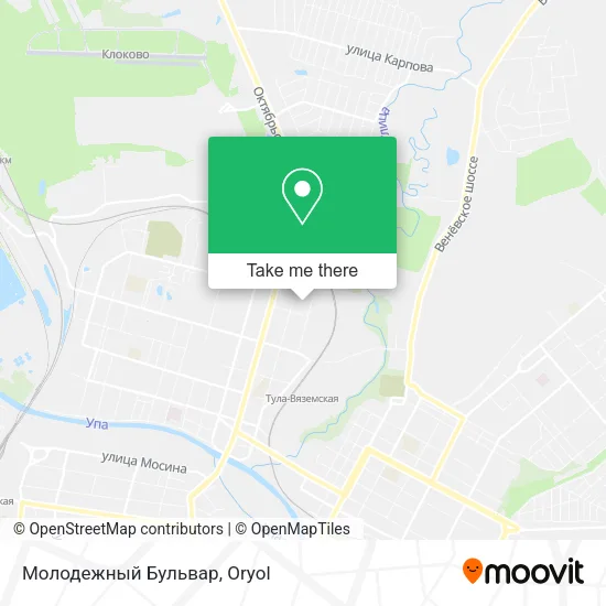 Молодежный Бульвар map