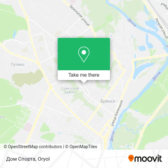 Дом Спорта map