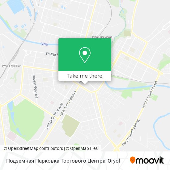 Подземная Парковка Торгового Центра map