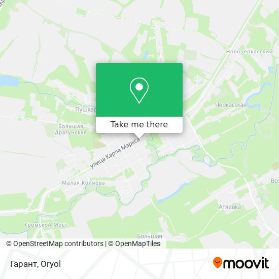 Гарант map