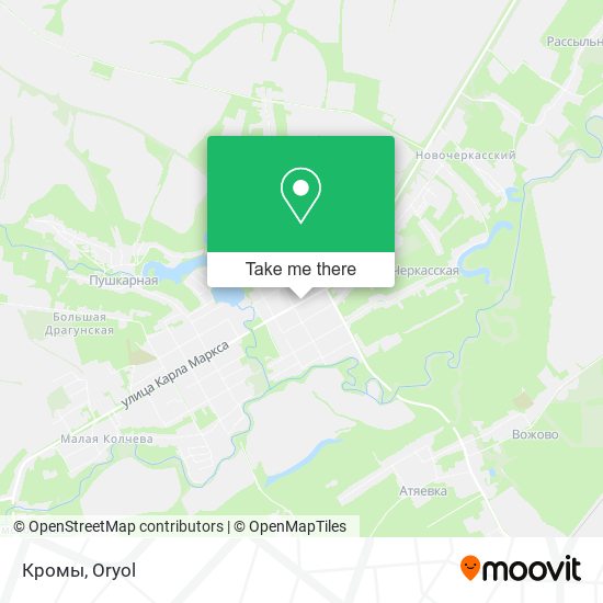 Кромы map
