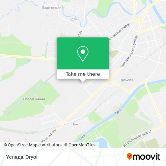 Услада map