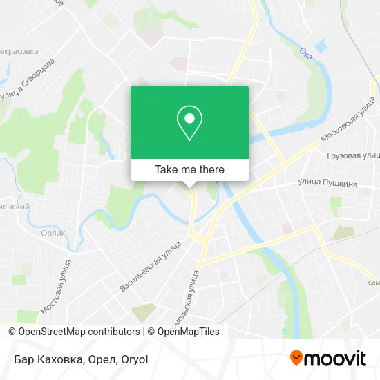 Бар Каховка, Орел map