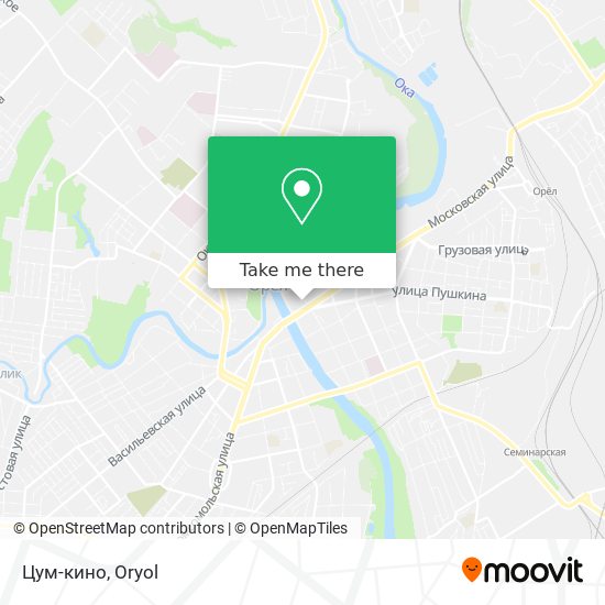 Цум-кино map