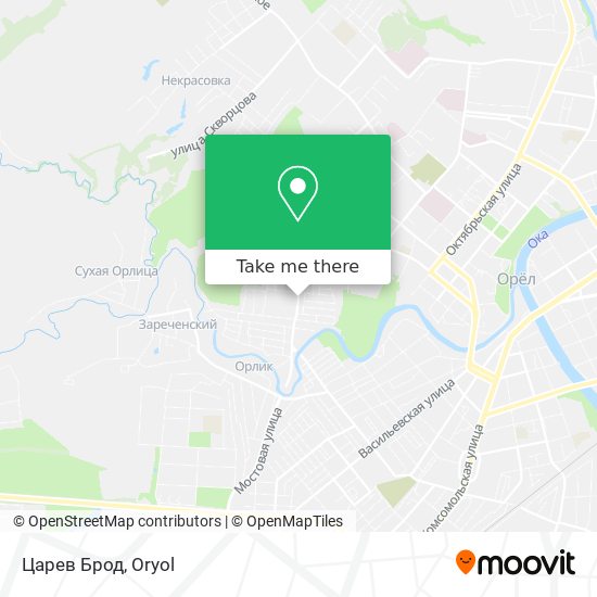 Царев Брод map