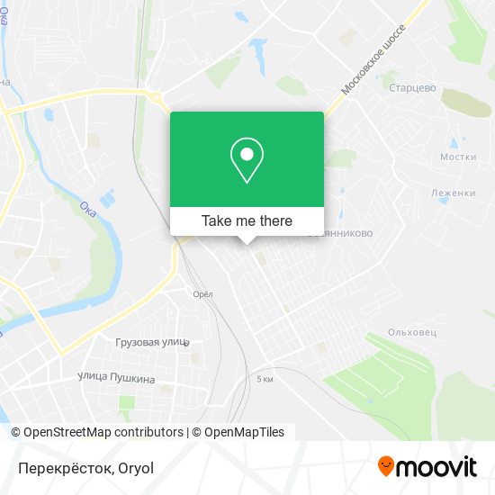 Перекрёсток map