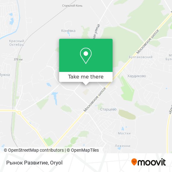 Рынок Развитие map