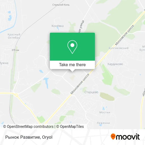 Рынок Развитие map