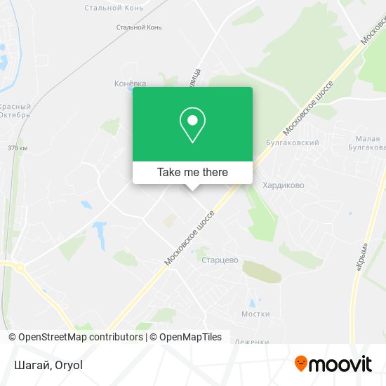 Шагай map