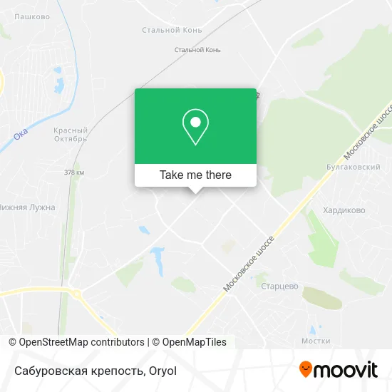 Сабуровская крепость map