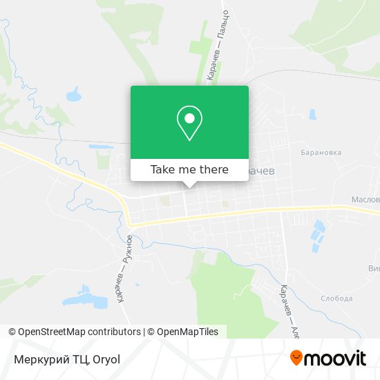 Меркурий ТЦ map
