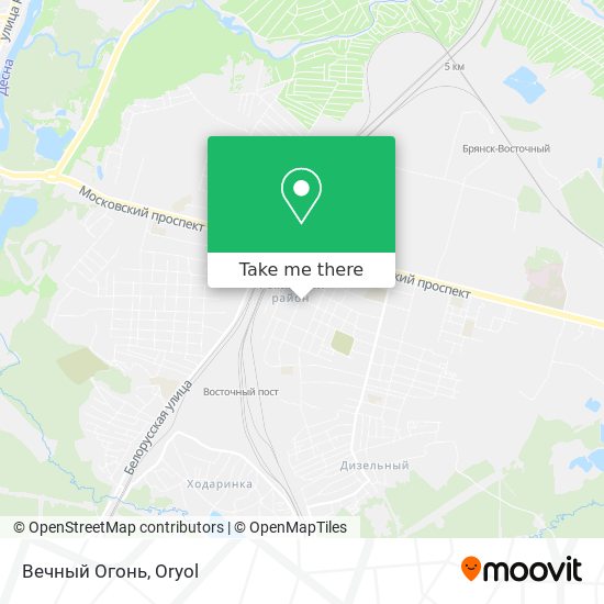 Вечный Огонь map