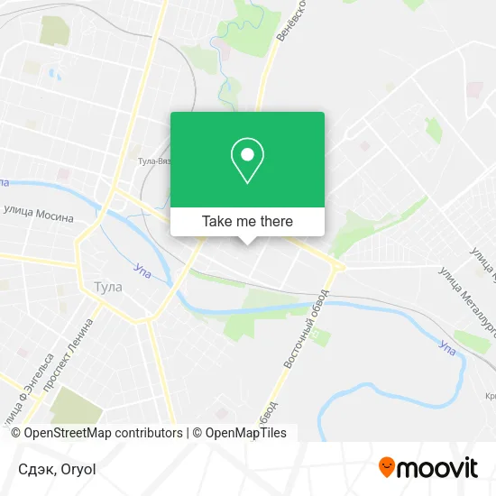Сдэк map