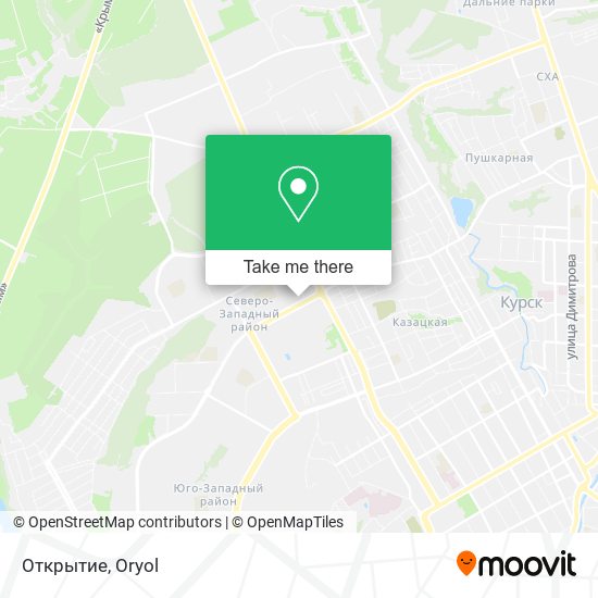 Открытие map