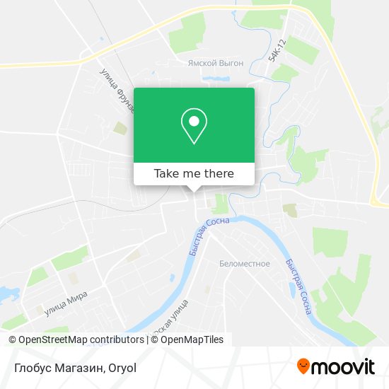 Глобус Магазин map