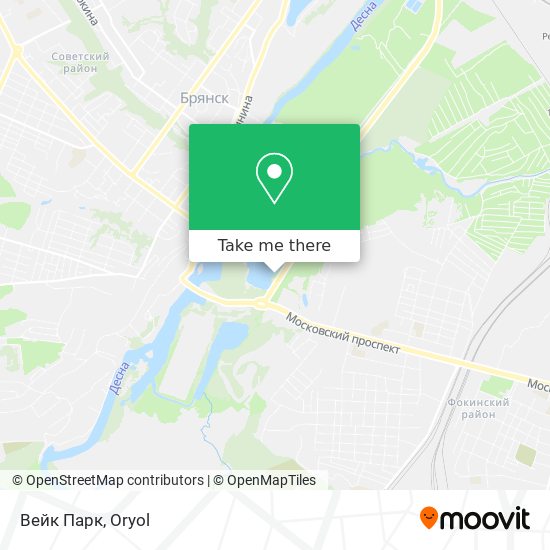 Вейк Парк map
